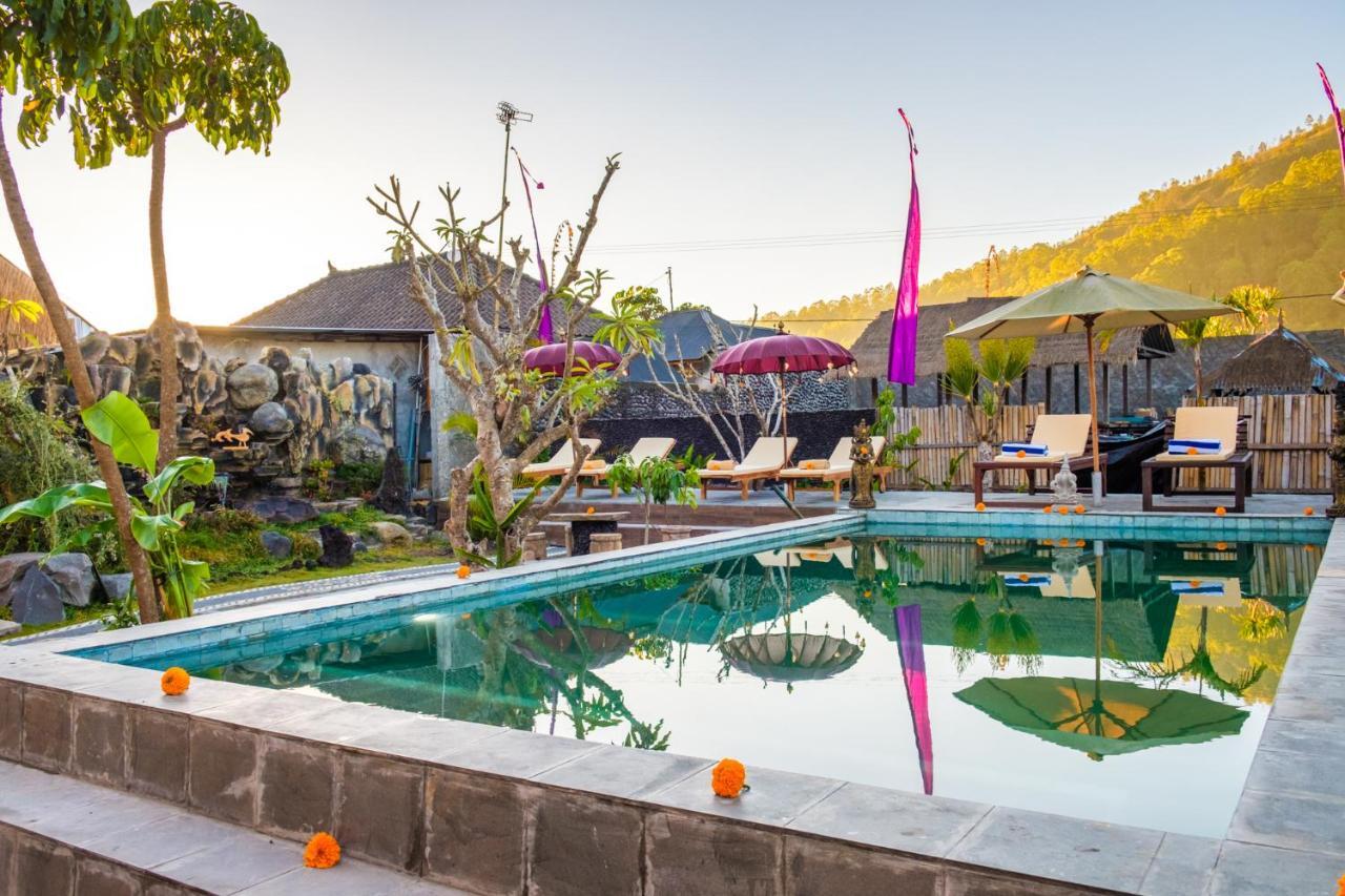 Latengaya Mount Batur View Bungalow Кинтамани Экстерьер фото