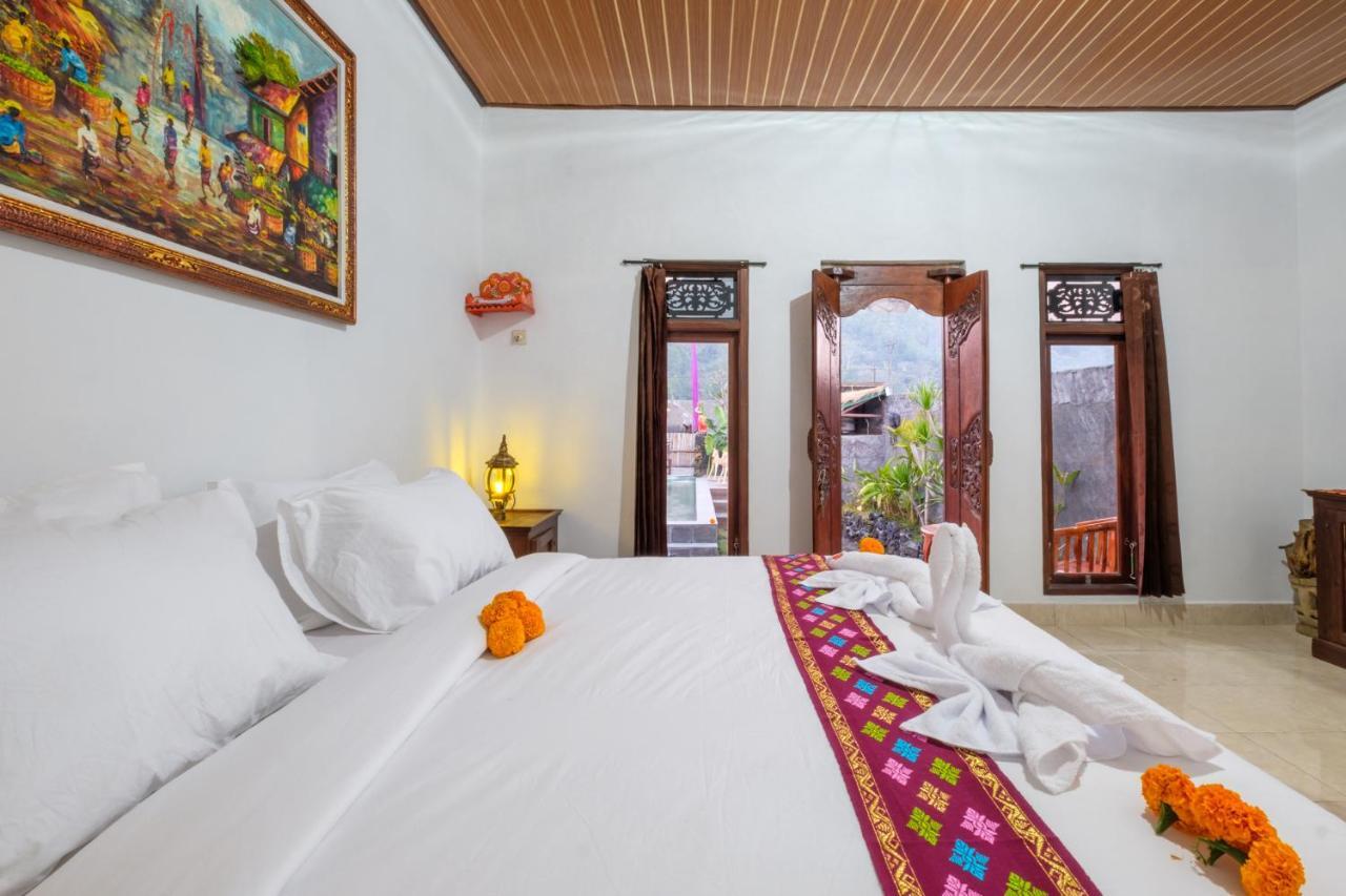 Latengaya Mount Batur View Bungalow Кинтамани Экстерьер фото