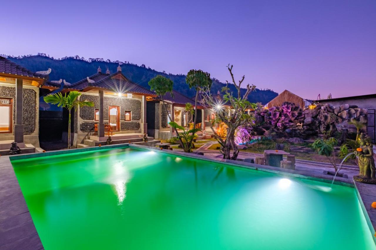 Latengaya Mount Batur View Bungalow Кинтамани Экстерьер фото