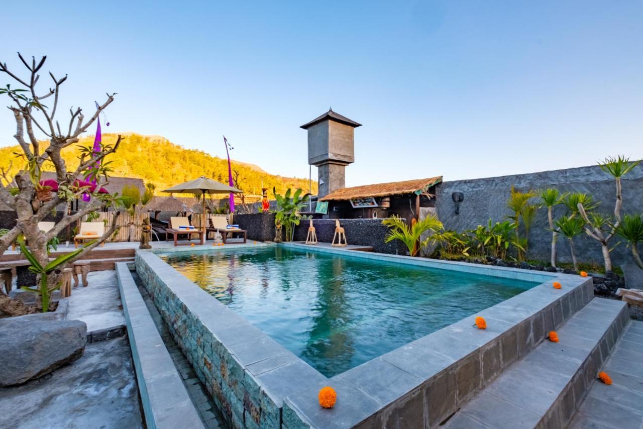 Latengaya Mount Batur View Bungalow Кинтамани Экстерьер фото