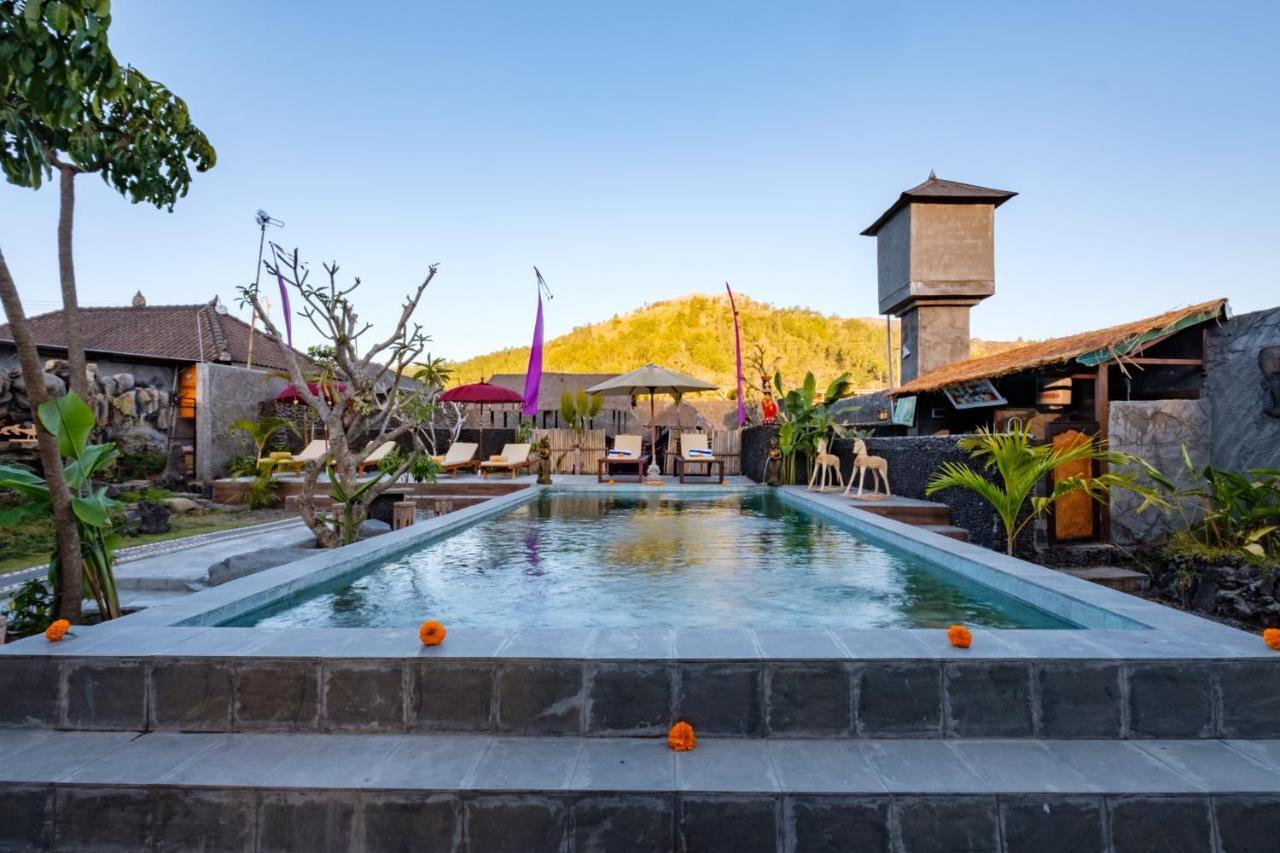 Latengaya Mount Batur View Bungalow Кинтамани Экстерьер фото
